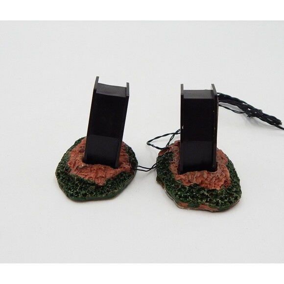 Lemax 34621 Light Up Coffins Spooky Town Accessories Retired Halloween Decor - Picture 4 of 11